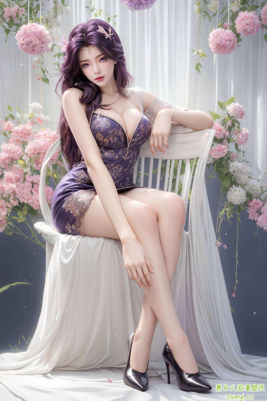 云曦女神4K超清壁纸无疑是电脑桌面上的完美“视觉甜品”这不