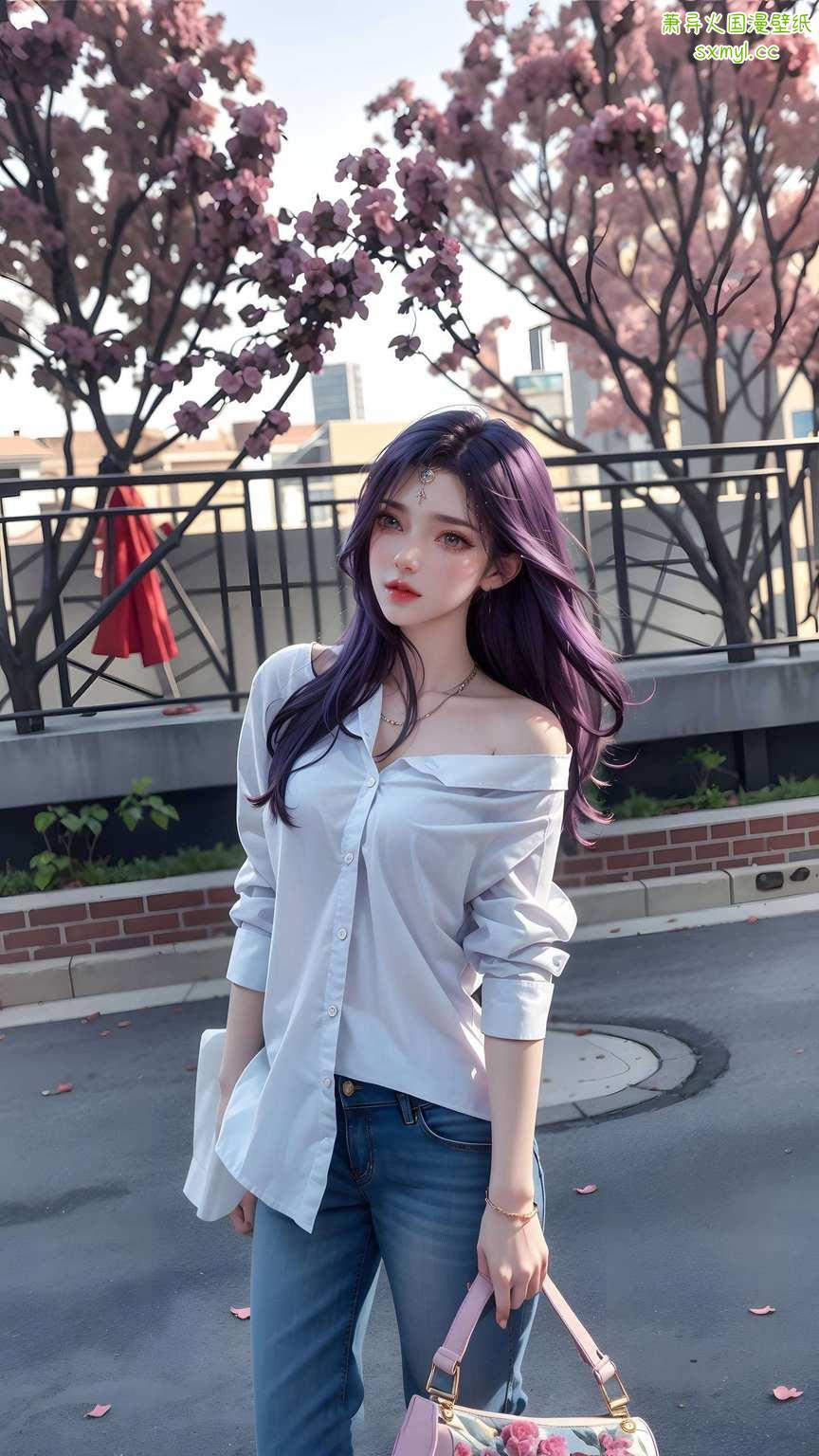 这位来自完美世界的国漫女神各位电脑桌面美化达人