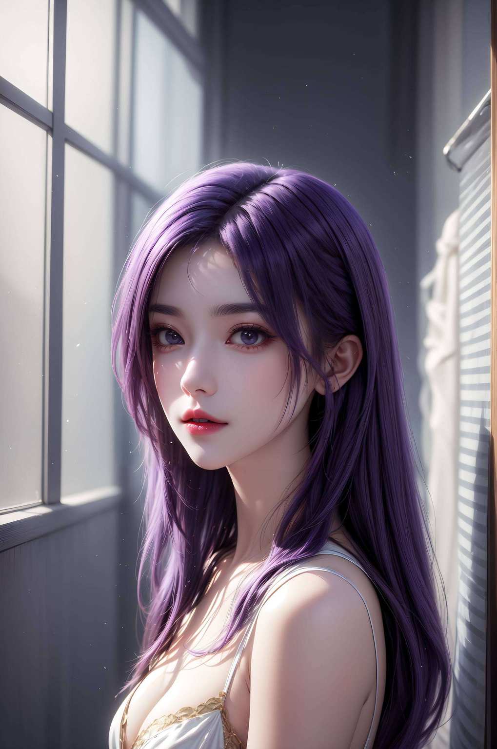 快来抱走这款国漫美女壁纸美得不要不要的
