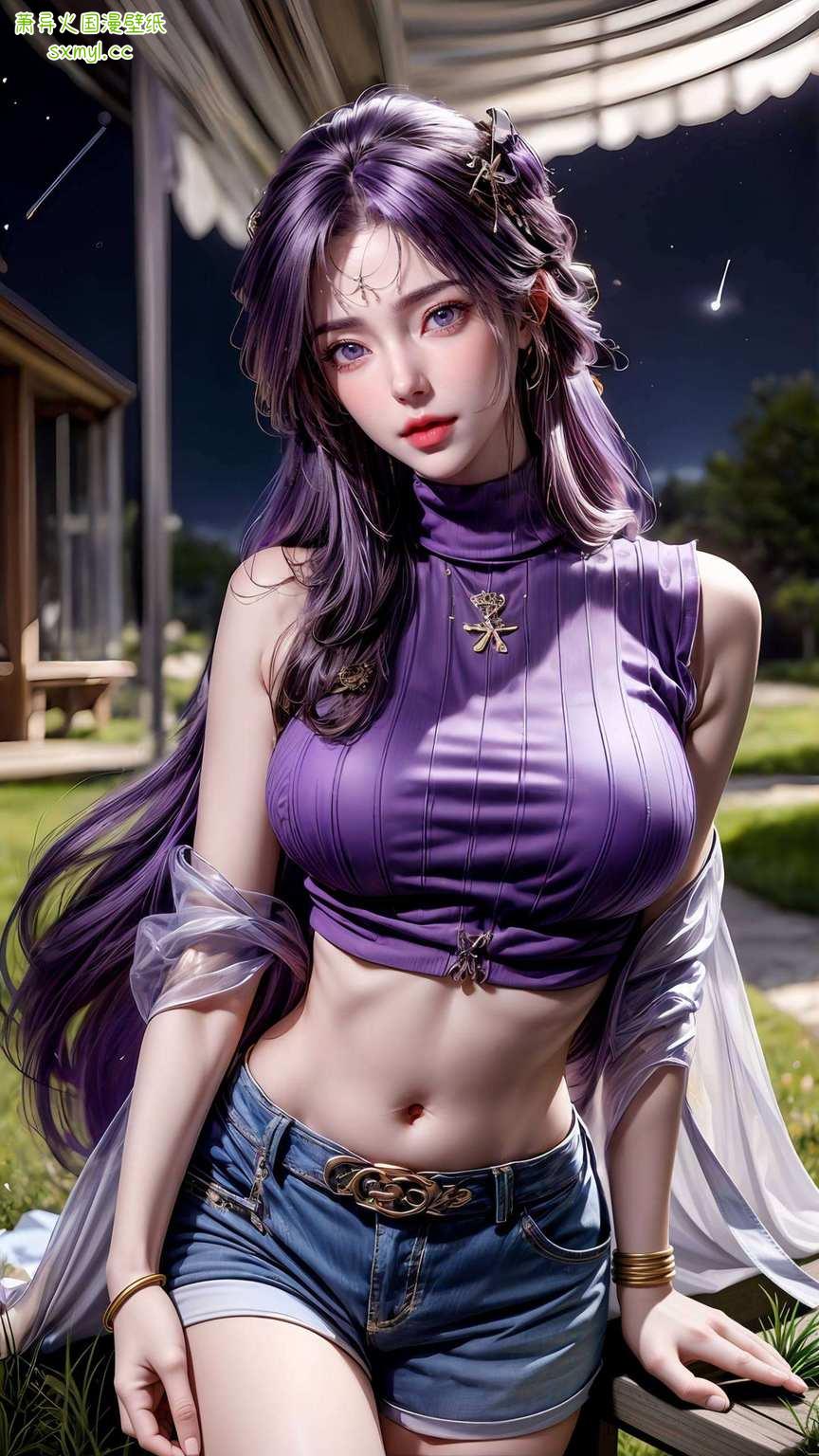 也不甘示弱而那些玄幻故事里的动漫女神们