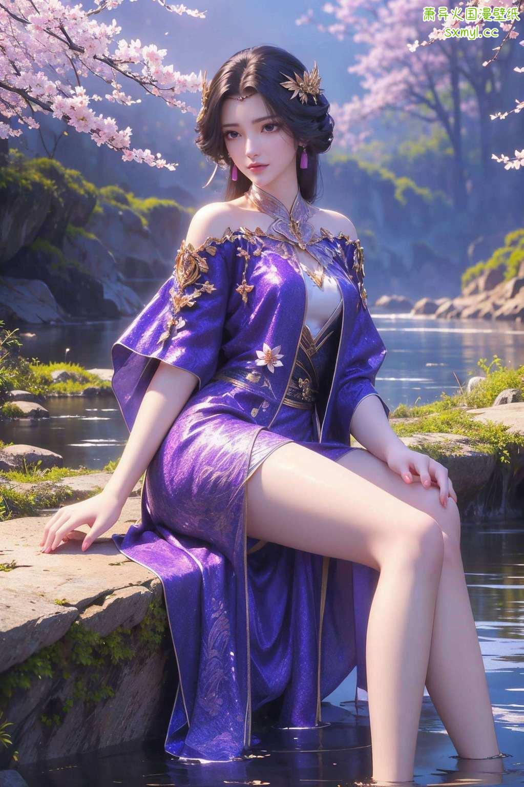 国漫美女竞妖娆云曦壁纸映电脑
