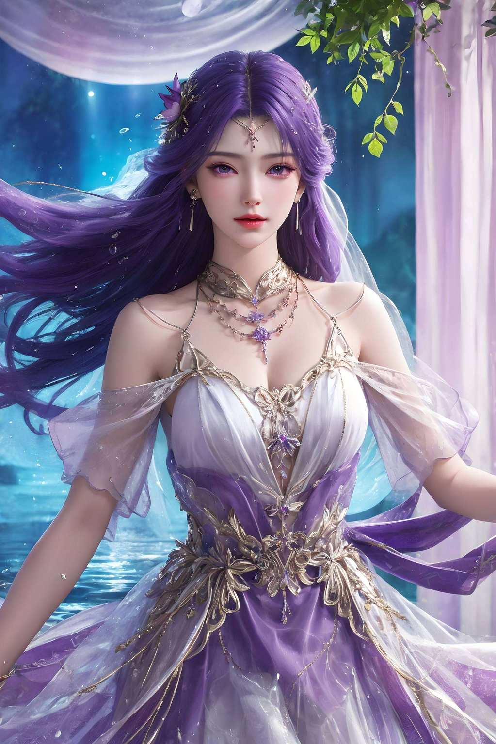 轻轻一瞥就能让人陷入无尽的幻想这位国漫界的女神可是美得让人心跳加速
