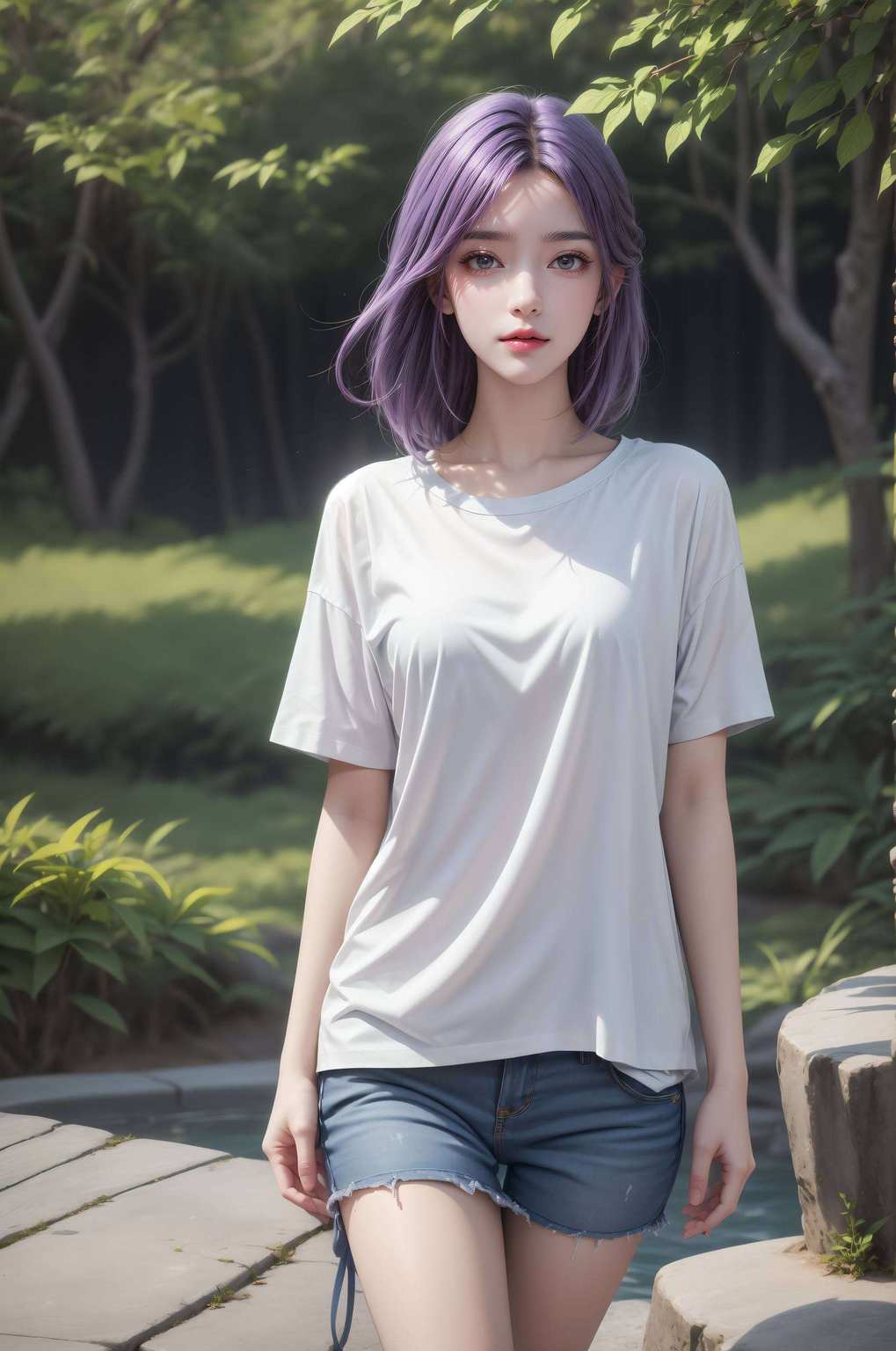 绽放光彩或英气逼人