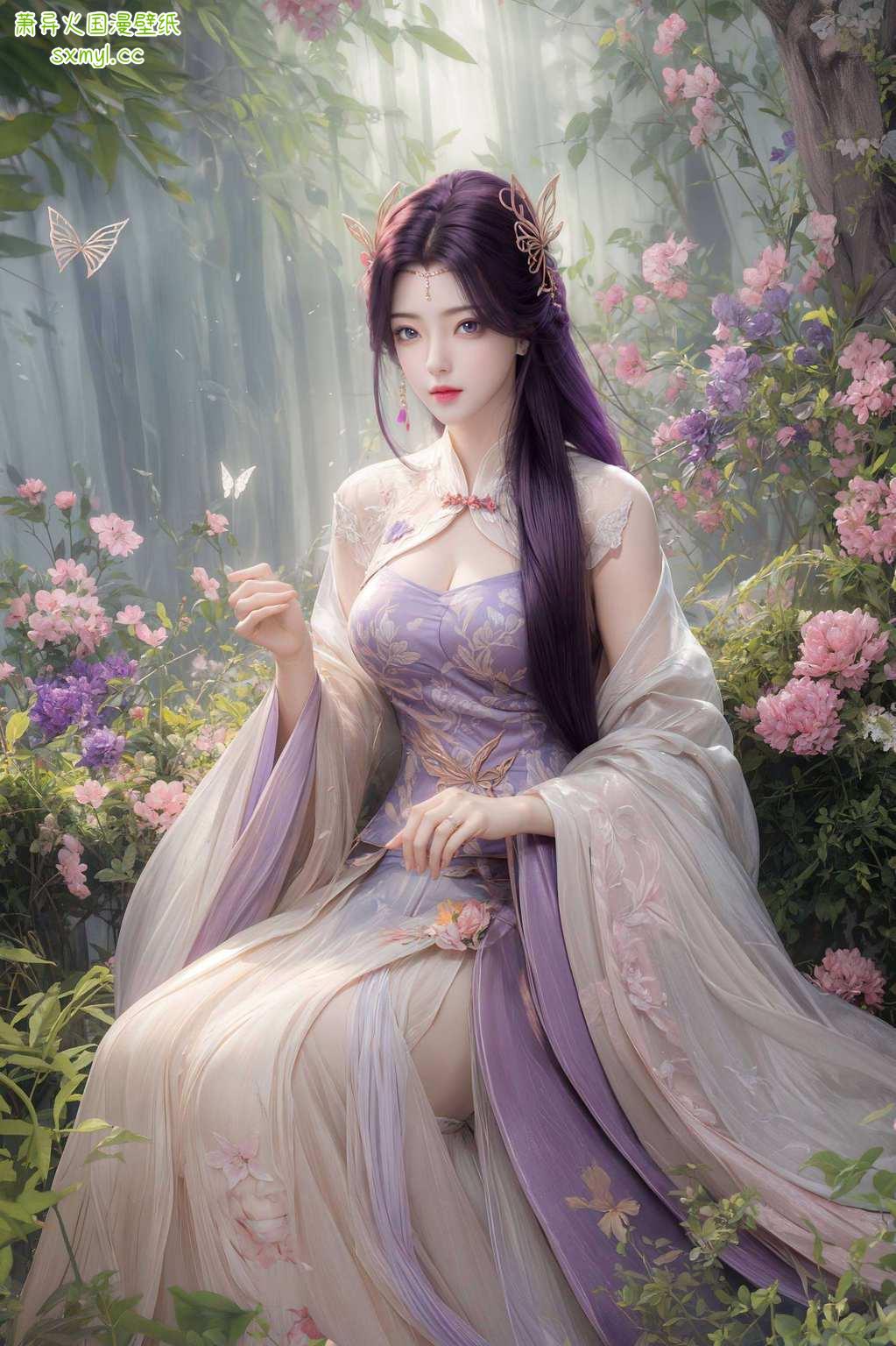 完美世界之美尽收眼底！国漫壁纸里的她她的魅力跨越次元