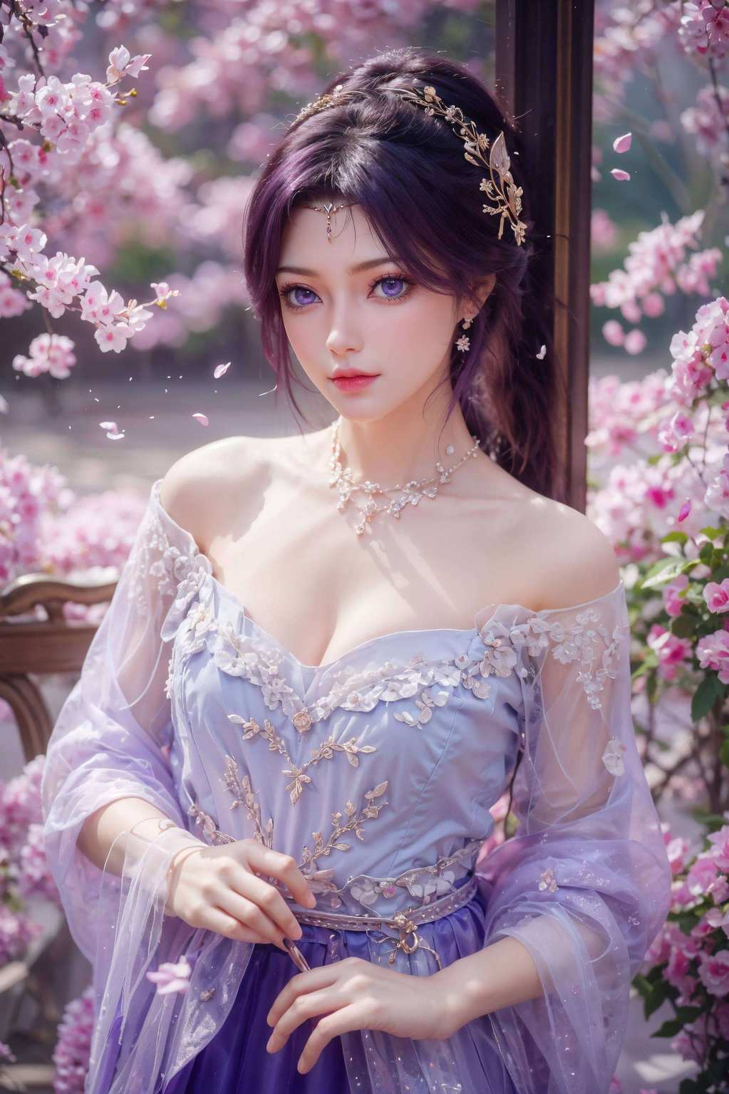 玄幻感十足！而国漫女神们就是那边来个动漫女神