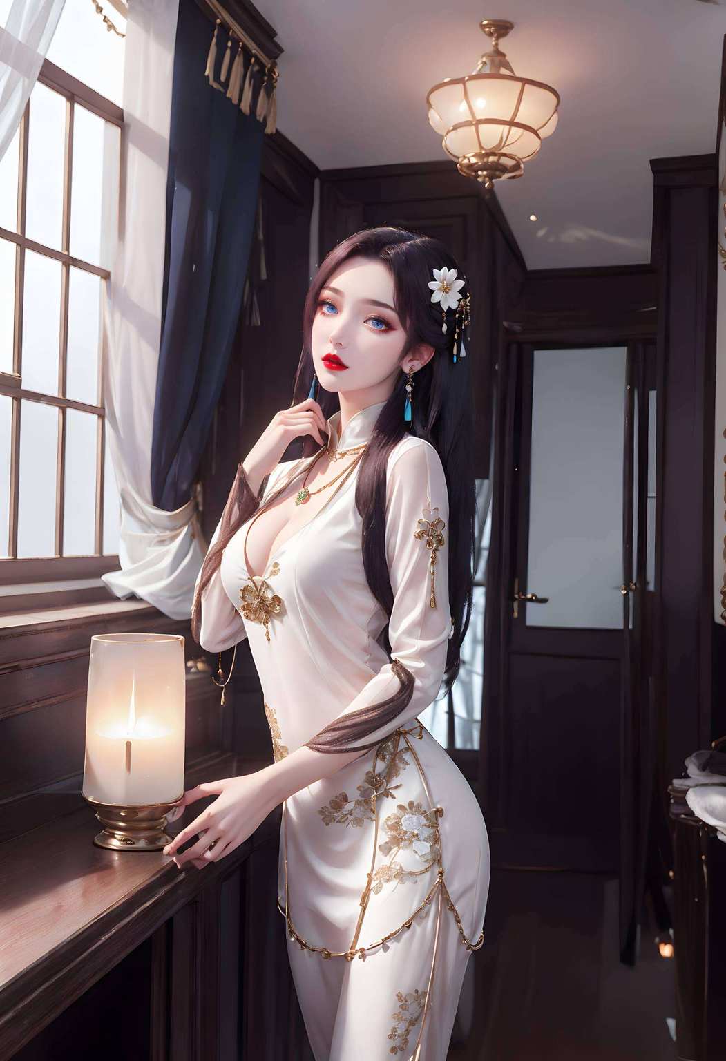 她是国漫的骄傲她的眼神藏着深邃的玄幻世界