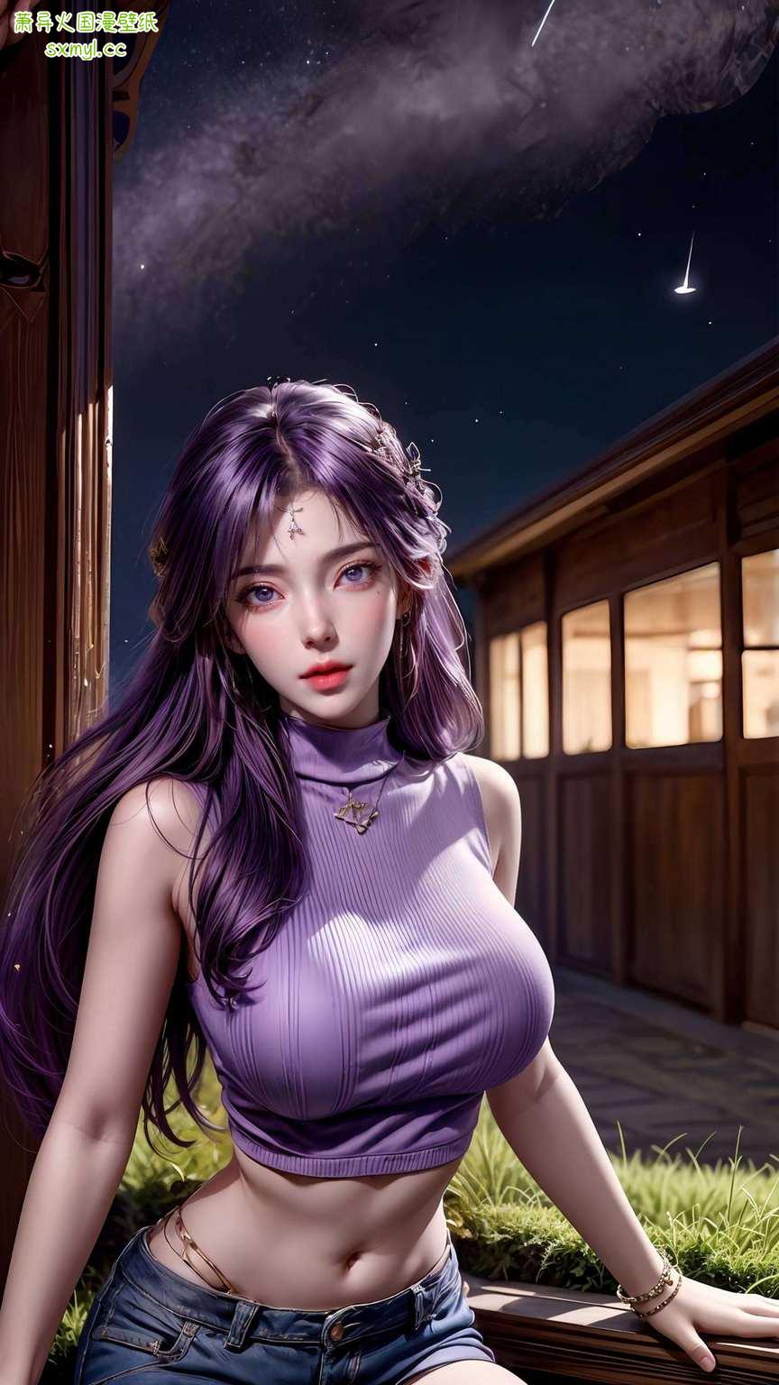 Dynamic壁纸里的她还会眨巴眼睛呢那可是咱们国漫的瑰宝