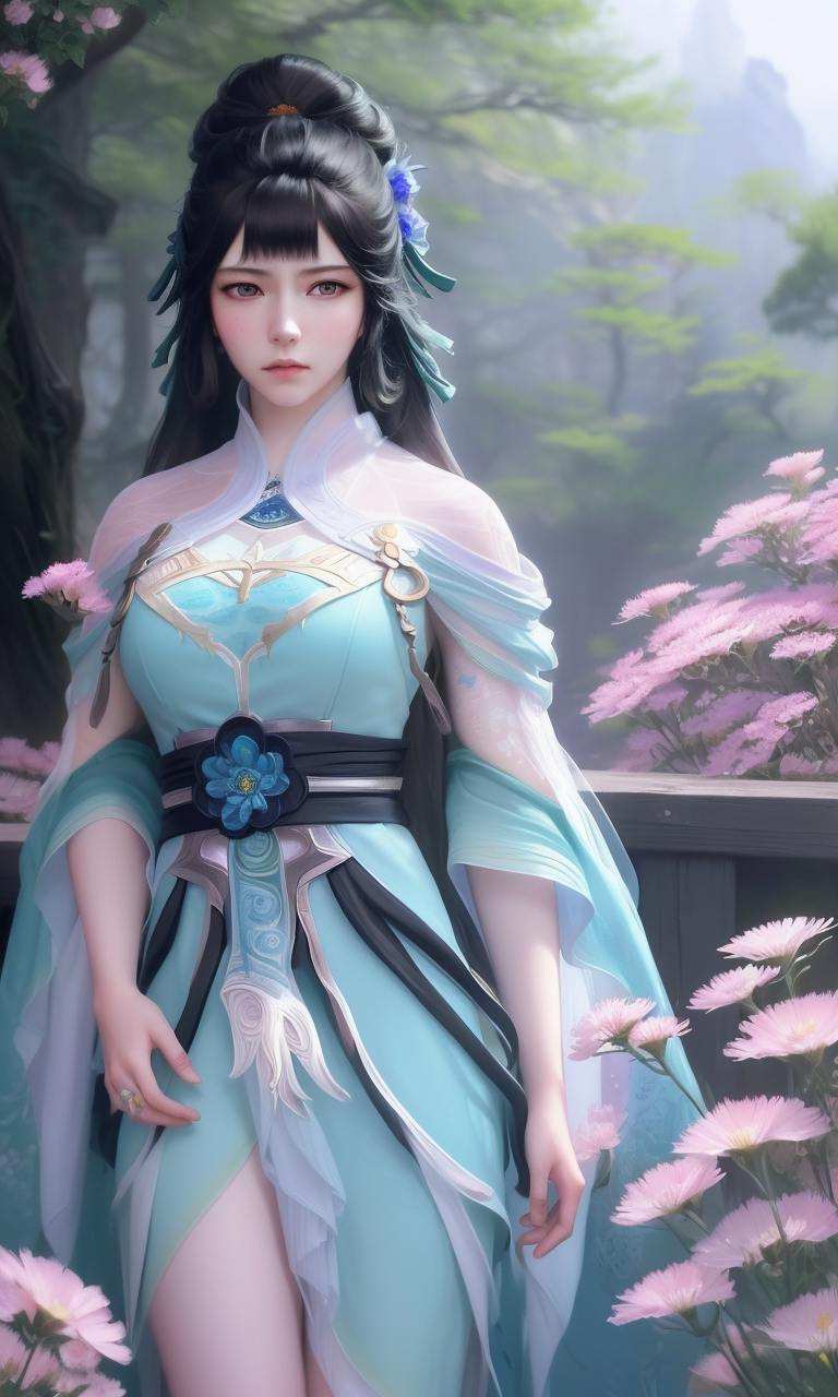 国漫女神今天给大家推荐一款超美的电脑4K超清壁纸——雨紫陌！这款壁纸融合了国漫女神的优雅与玄幻世界的神秘