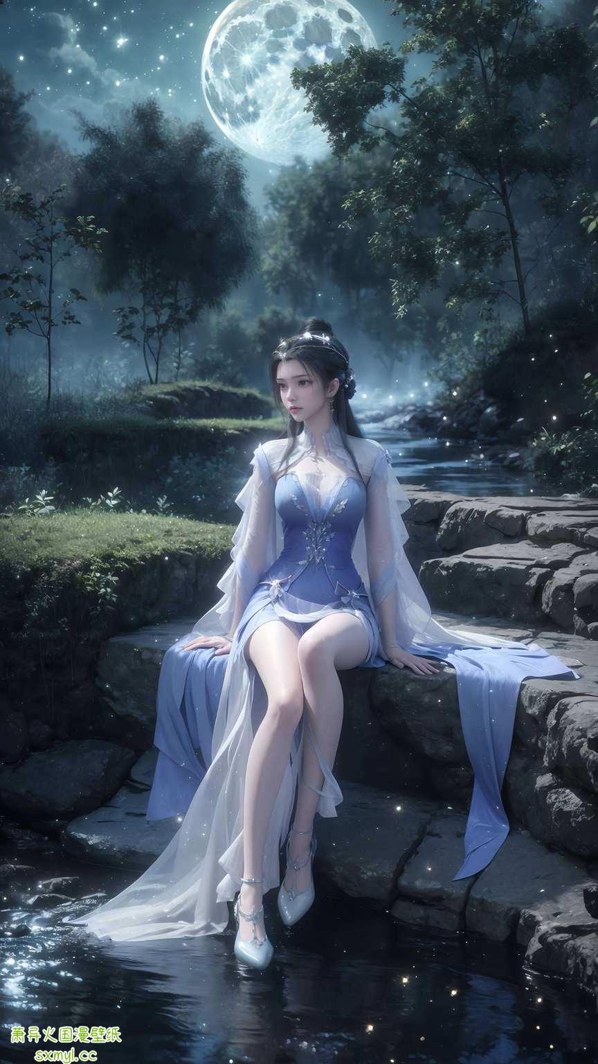 想要点新鲜出炉的国漫壁纸吗？这里有一组李慕婉高清壁纸还带着一丝仙逆的神秘气息