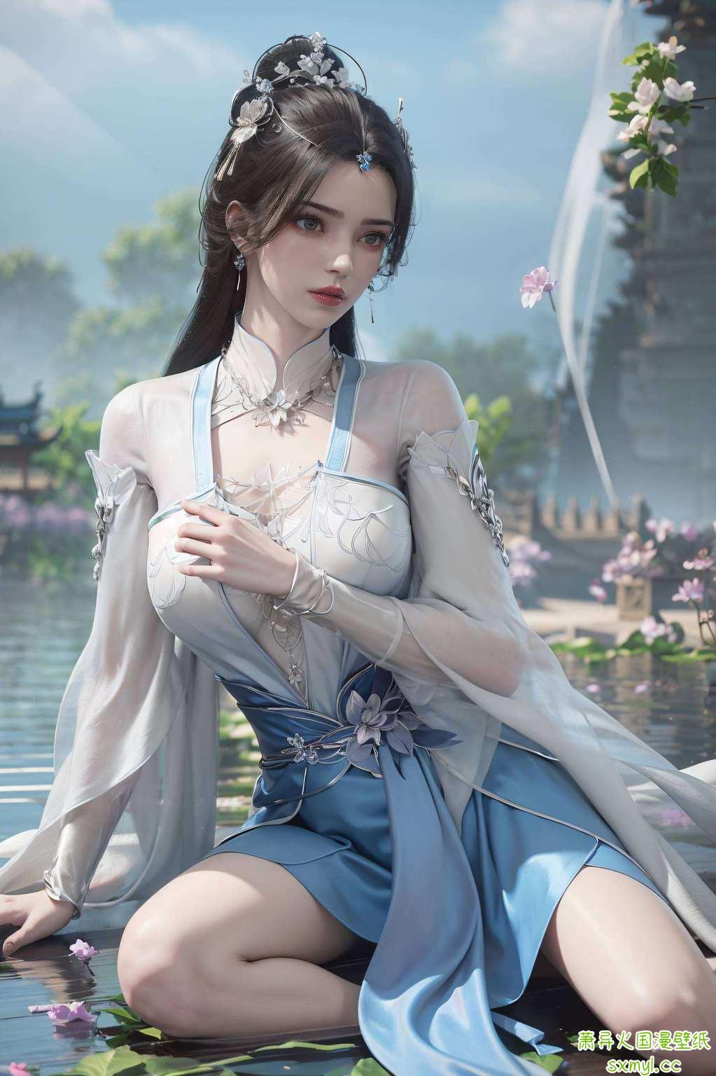 这位国漫女神李慕婉可是颜值爆表的存在啊！高清电脑壁纸上的她仿佛能感受到李慕婉那不食人间烟火的气质