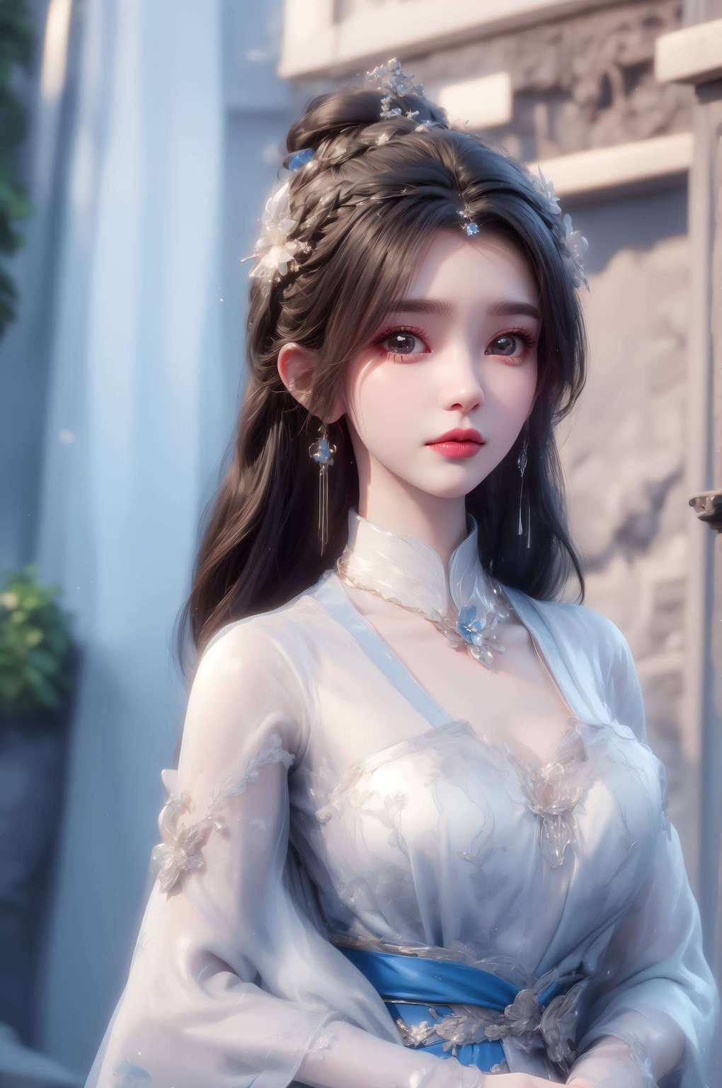 还是国漫中的灵动美女嘿