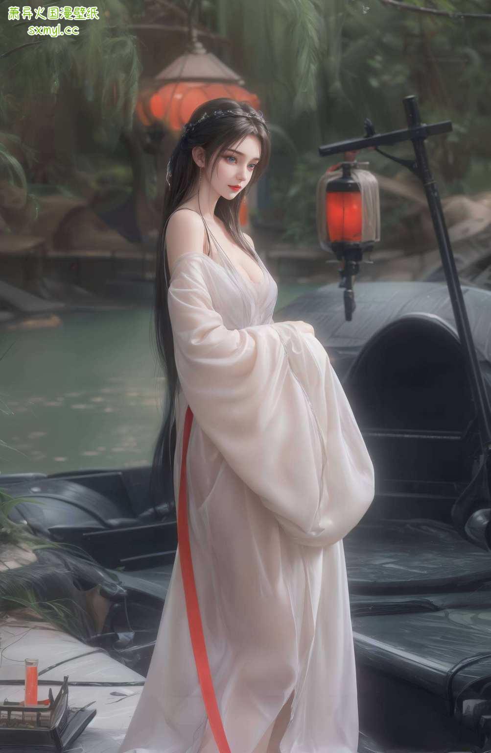 李慕婉那如梦如幻的眼神国漫的韵味