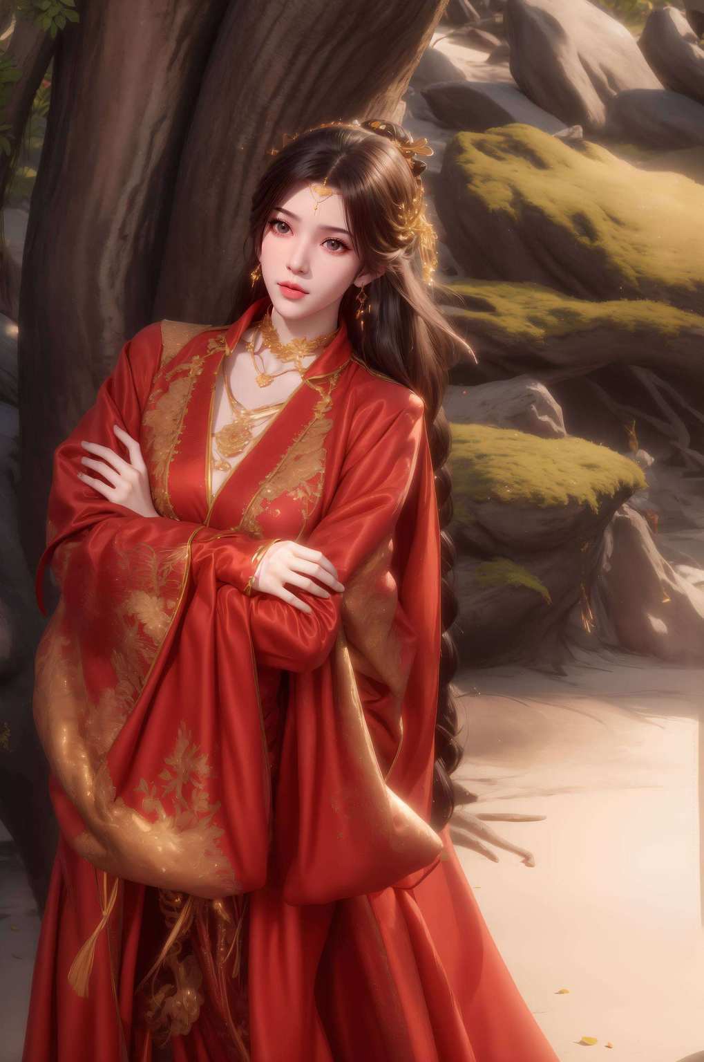每天都能感受到国漫女神的魅力简直让人陷入玄幻世界的无尽幻想