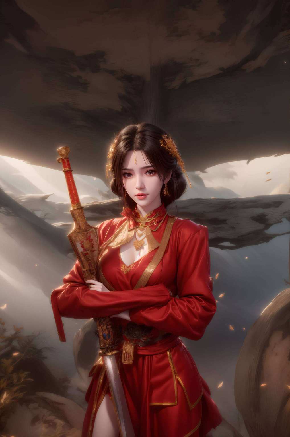 平板上她的倩影如梦似幻还有那些动漫美女们的风情万种