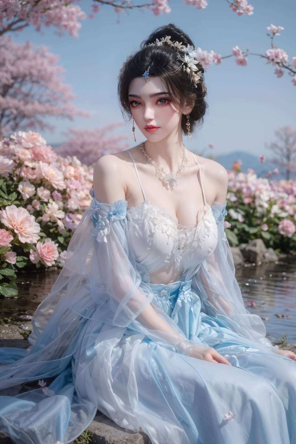 快来把你的电脑桌面打造成国漫女神的画廊吧！嘿