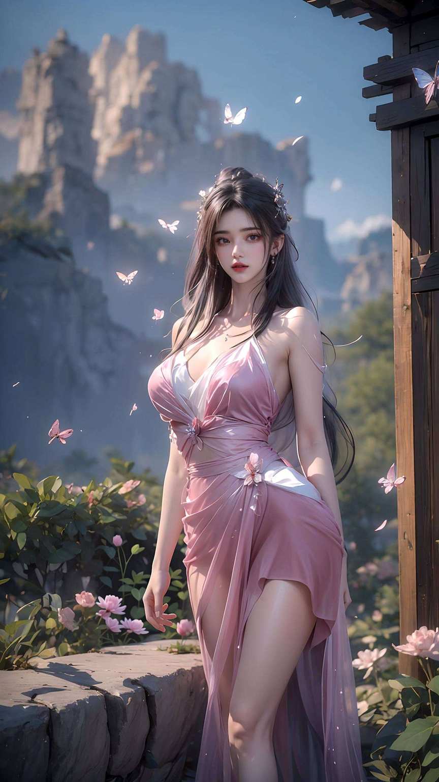 哈哈壁画般的细腻笔触