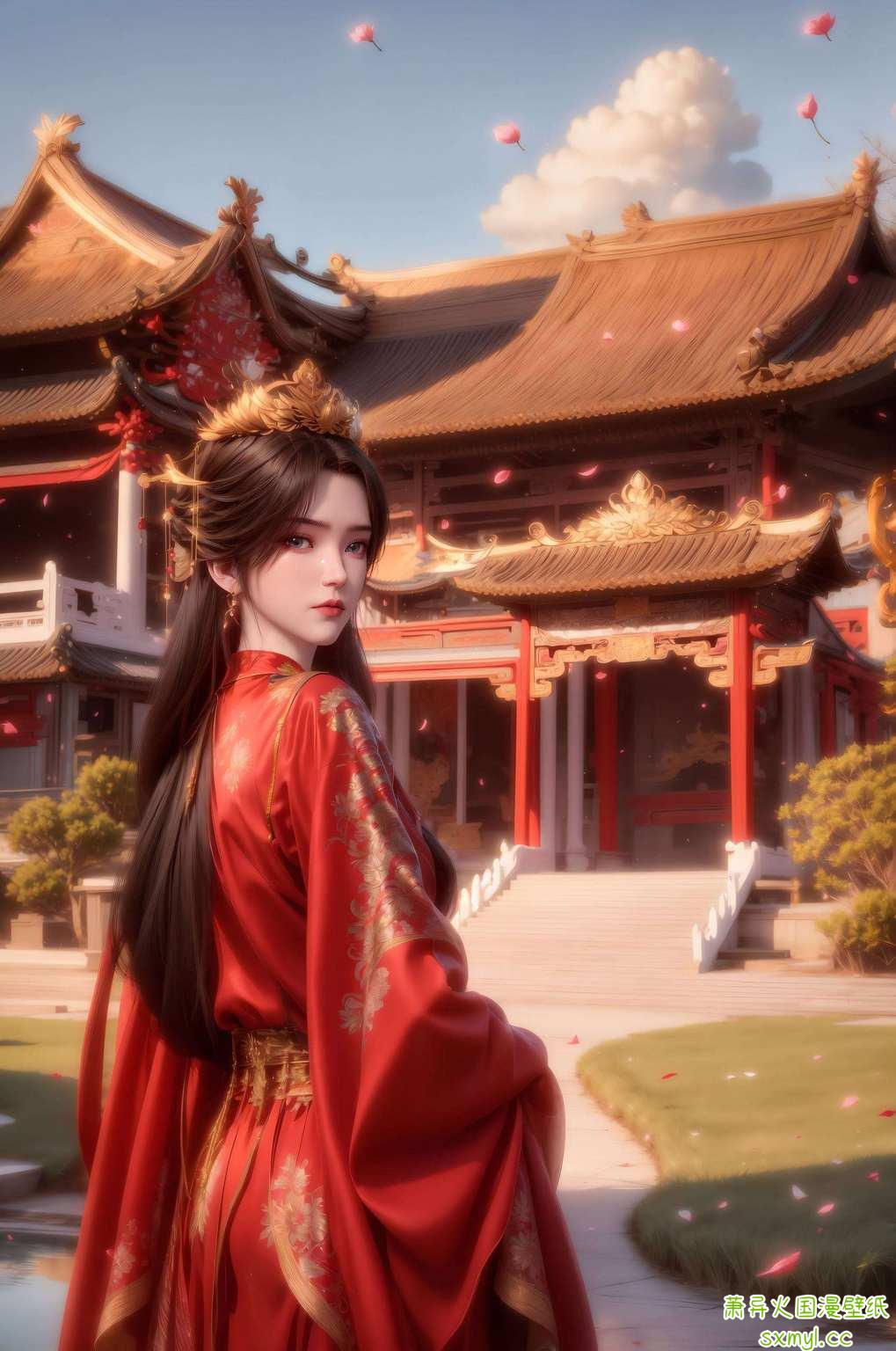 成为了无数粉丝心中的梦幻女神我们的国漫女神李慕婉携手仙逆中的ai情侣壁纸