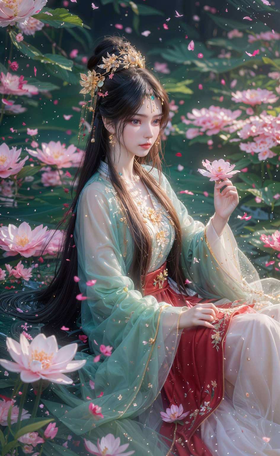玉颜婉转因之焕发光彩