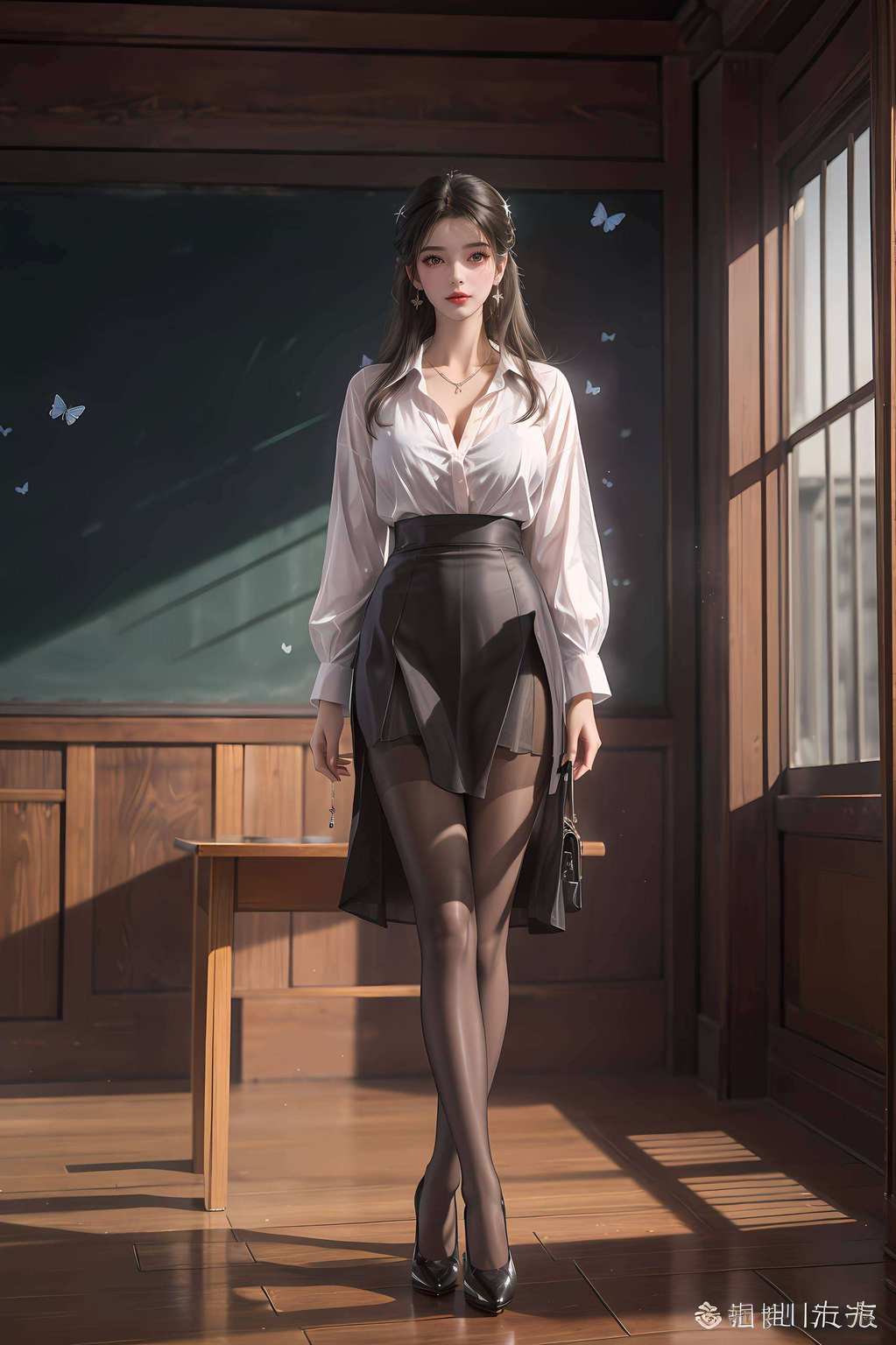 让你的桌面也美美哒这国漫女神可是能让你电脑都跟着修炼起来的哦！快来