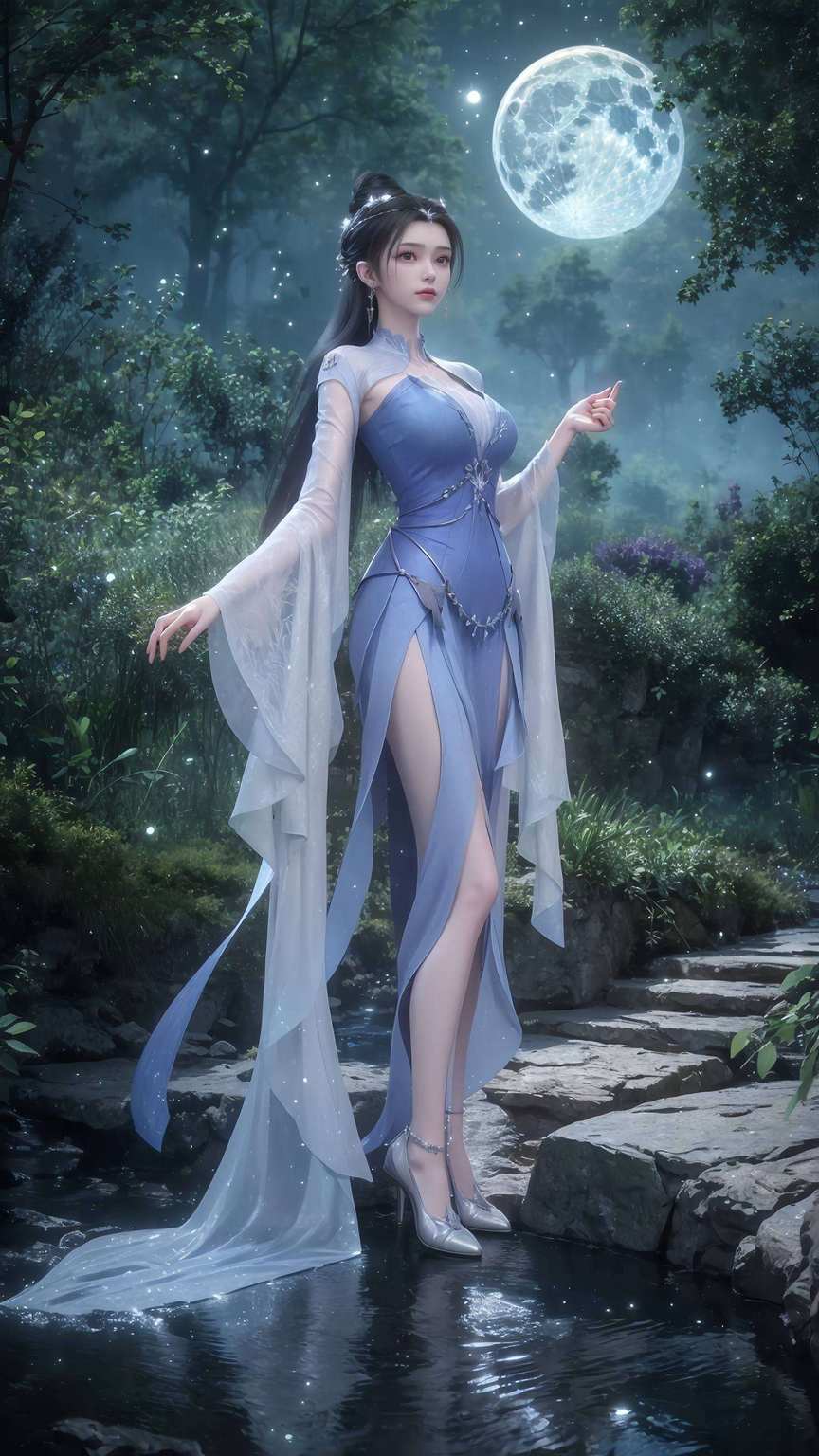 各位平板控们想要你的平板瞬间变身玄幻界的时尚宠儿吗？那就赶紧收藏这一系列国漫女神壁纸