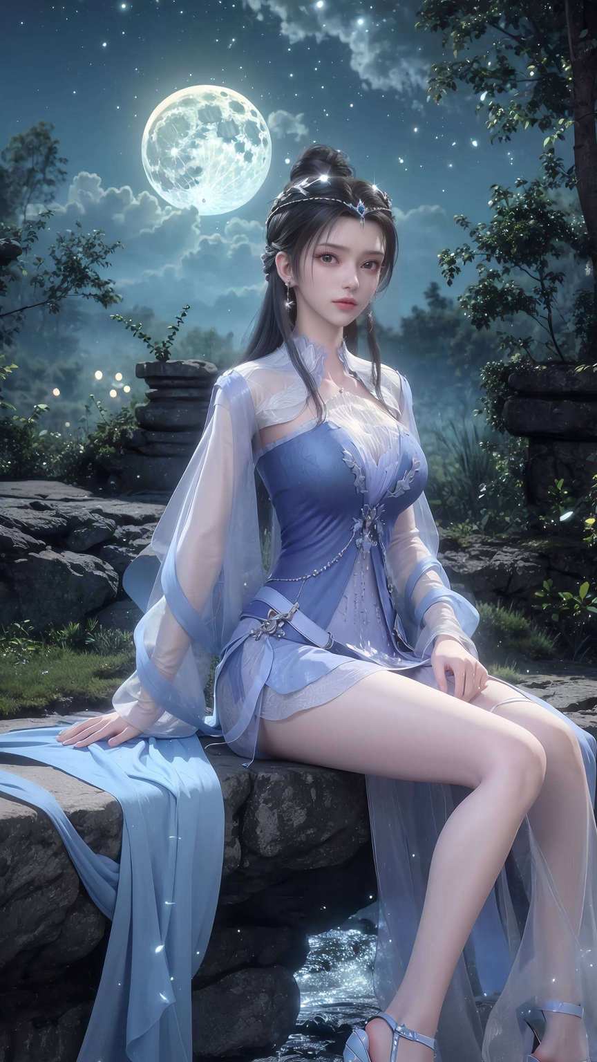 吾观李慕婉尽展玄幻之美