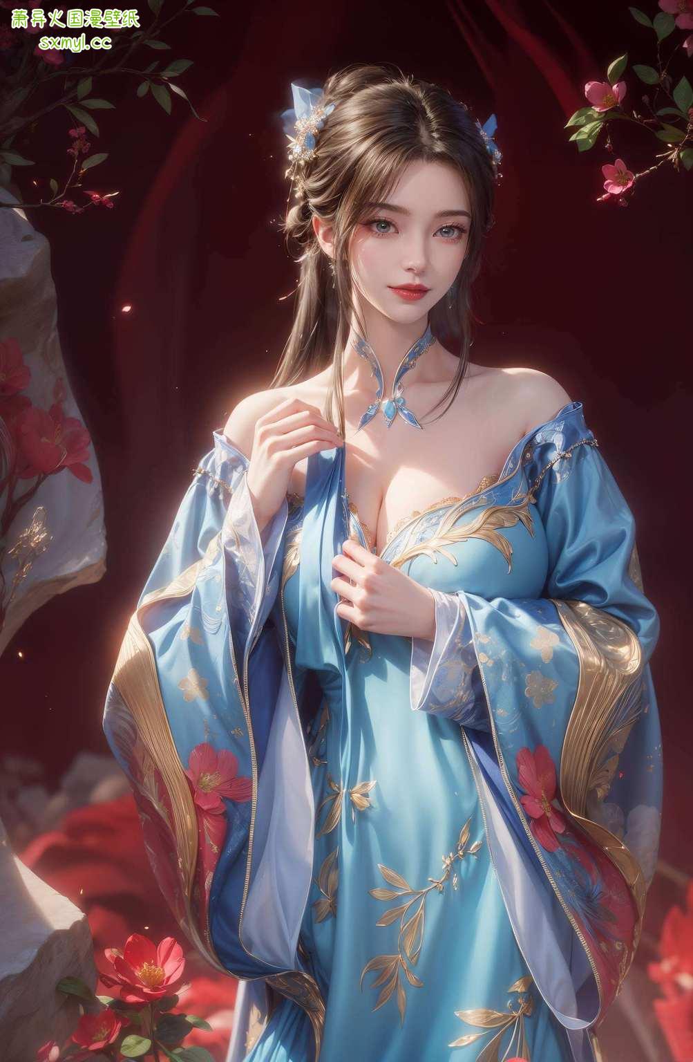 让你的电脑瞬间变身玄幻仙境她那婉约的气质