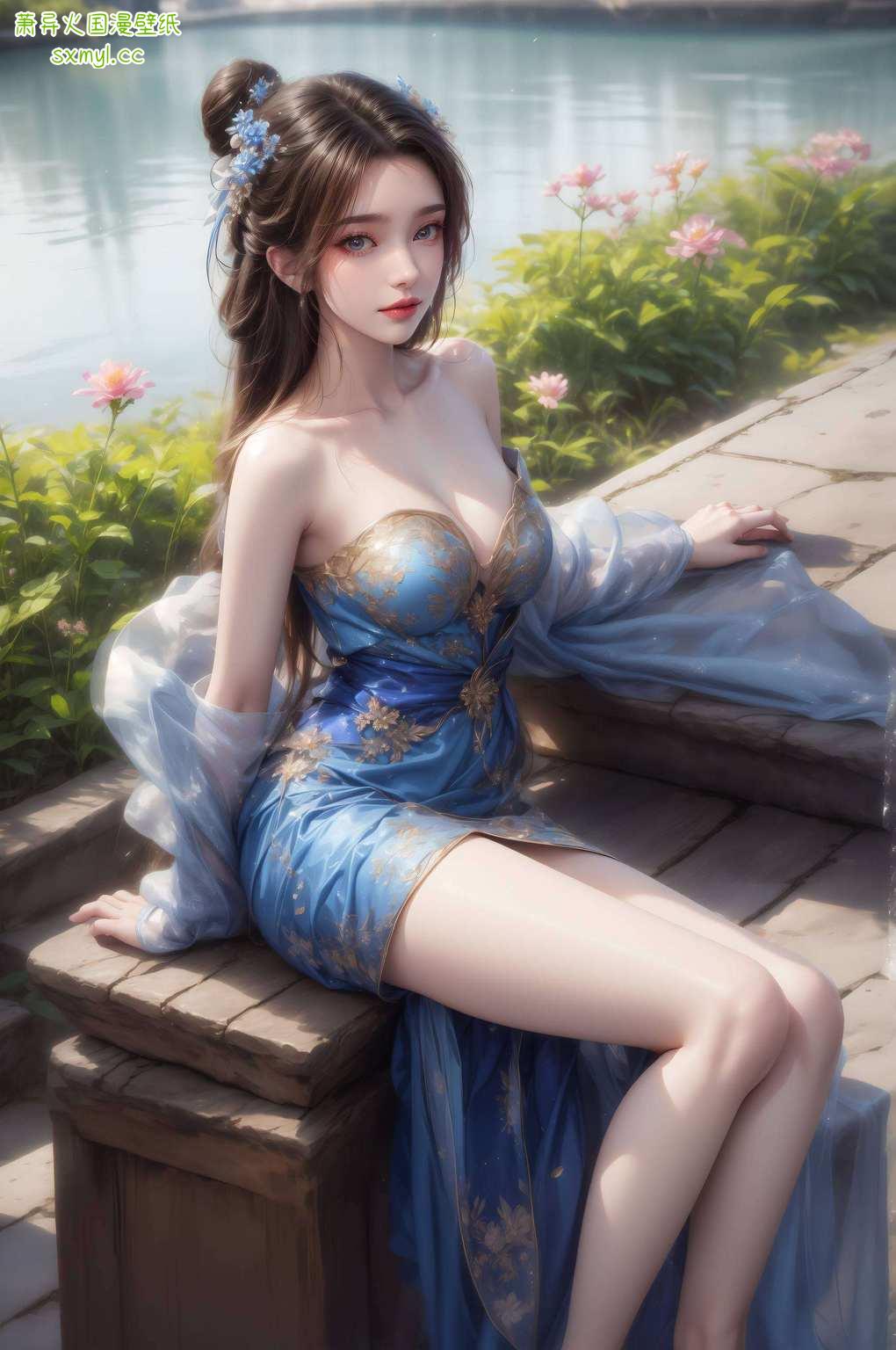 国漫风华女神映屏