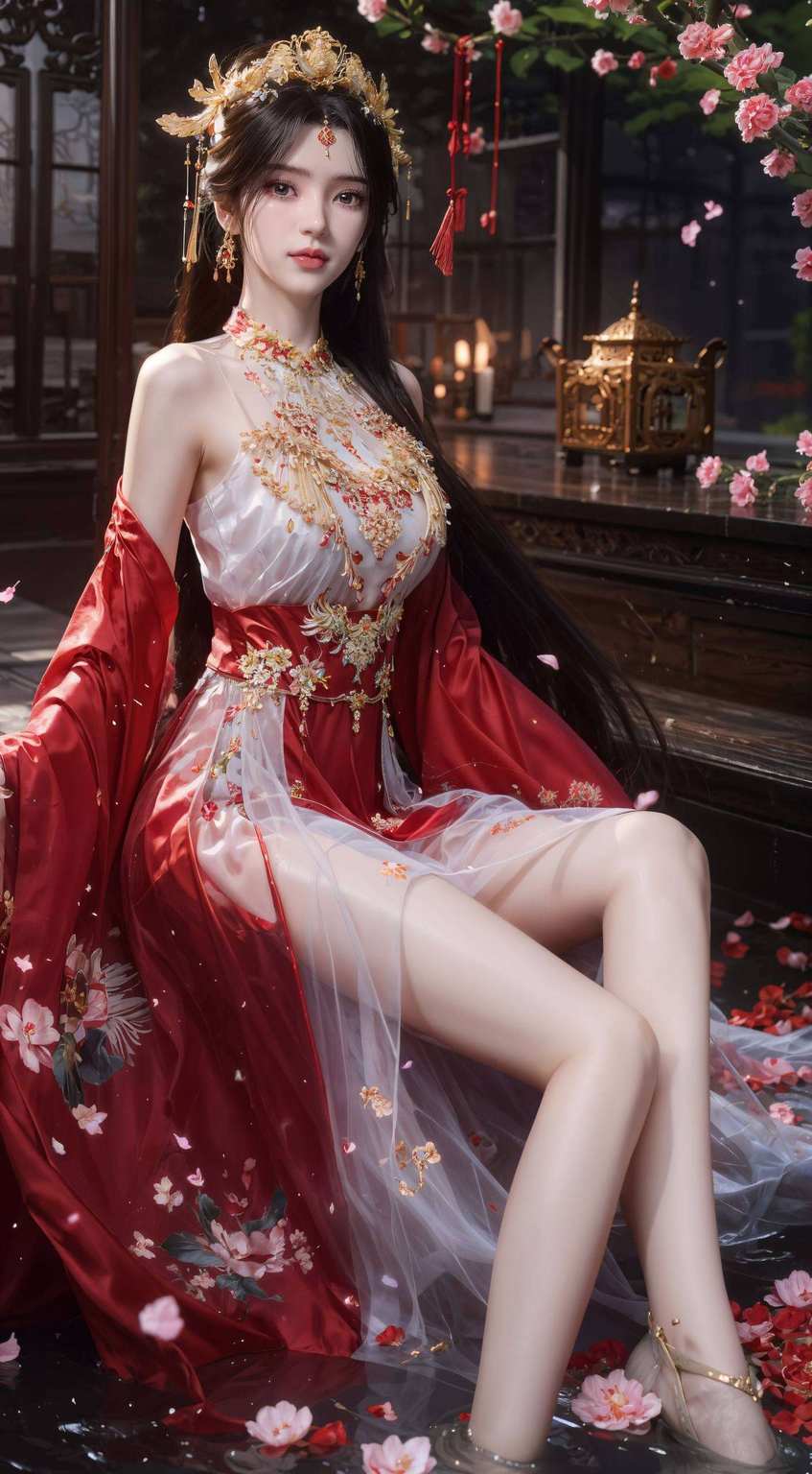 神秘飘逸她的壁纸让人一见倾心