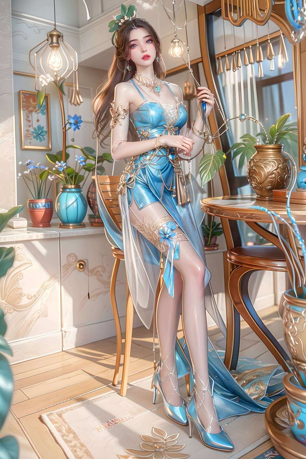 国漫美女与动漫女神争奇斗艳李慕婉翩翩起舞