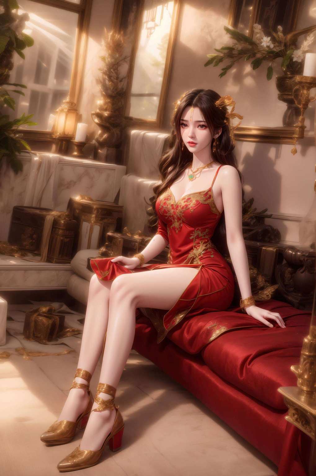 动漫美女的灵动与玄幻世界的奇幻交织令人神往不已