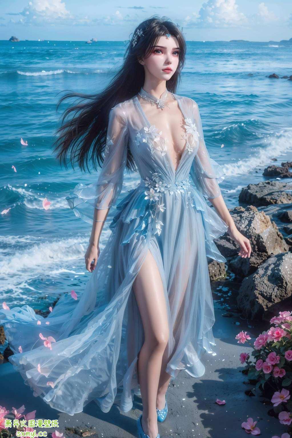 仅仅是国漫壁纸中的一抹亮色动漫美女们的魅力