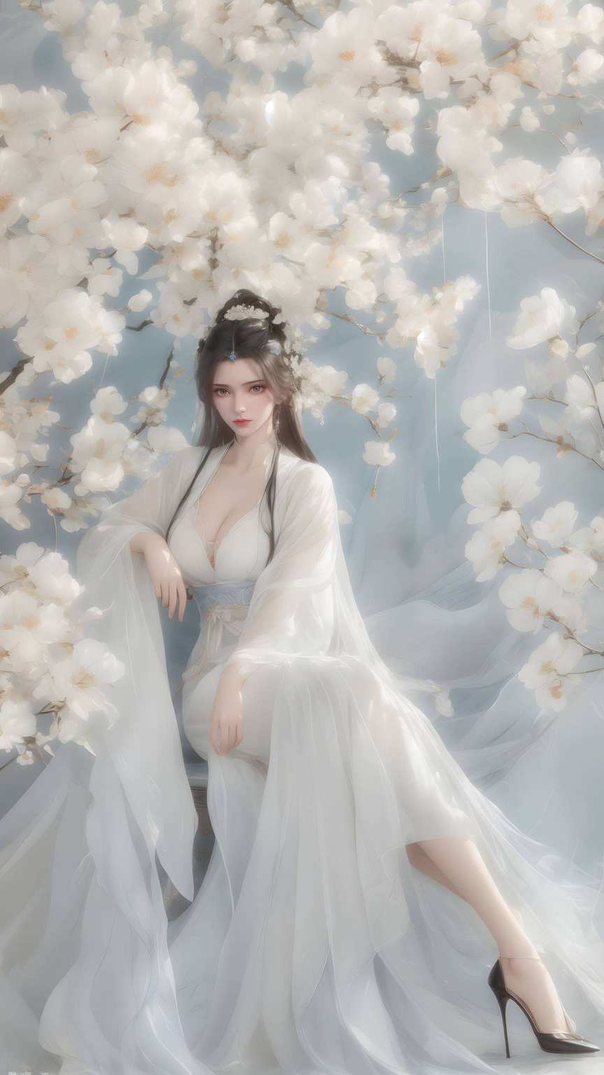李慕婉者宛若画中仙子