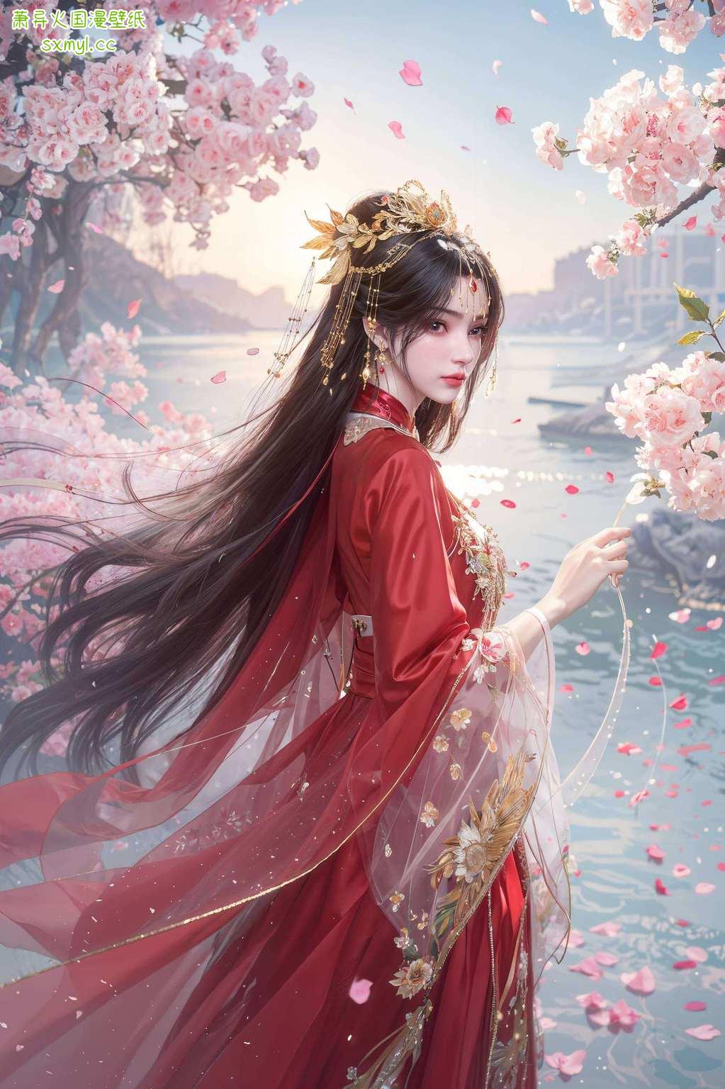 是不是瞬间觉得整个电脑都仙气十足？而她的高清壁纸是不是连工作效率都提高了呢？