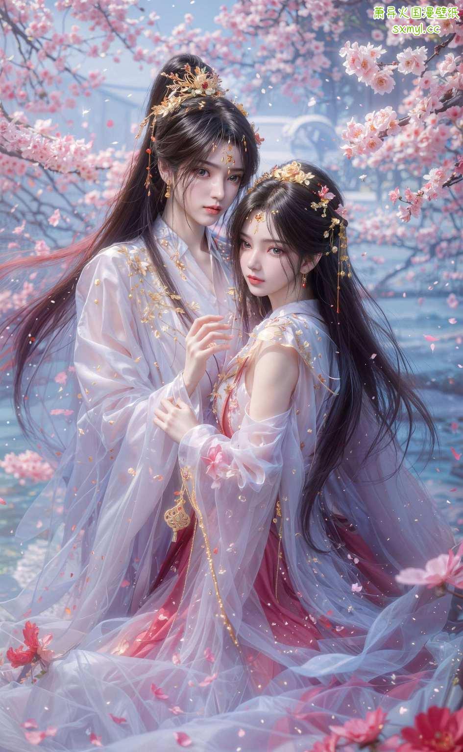 她的壁纸超清动态如同仙子舞动在电脑桌面