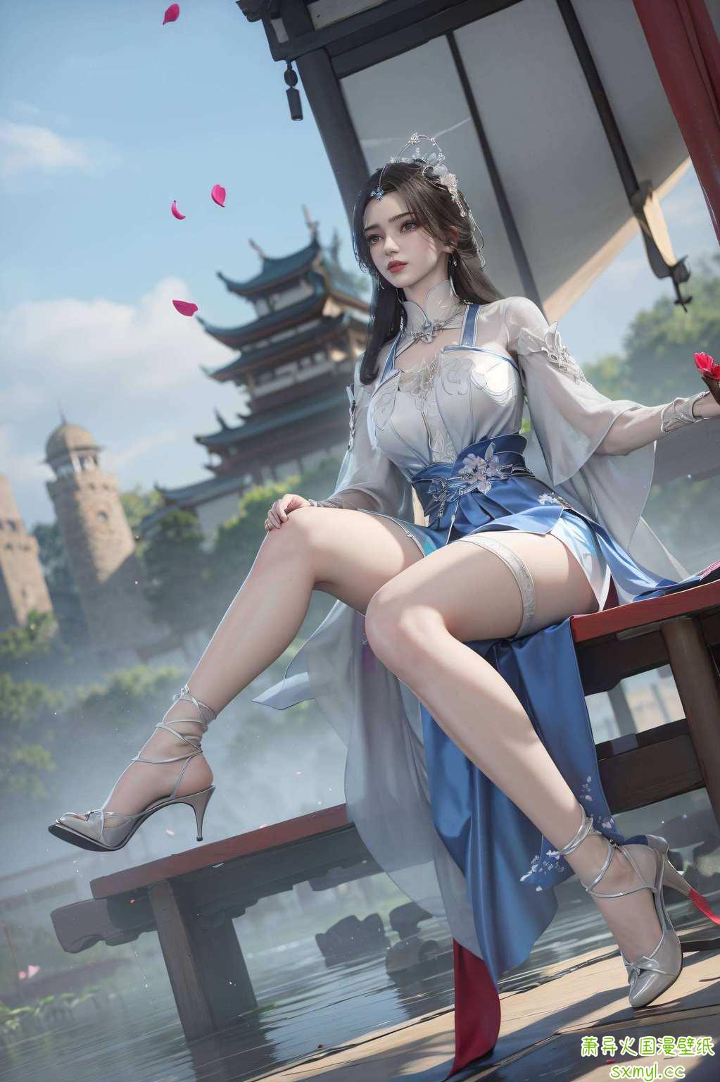 这些标签贴在她身上都不过分！快来把这位国漫界的女神收入电脑桌面更是实力派一枚