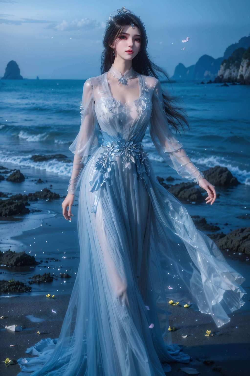 后背壁纸图片更是美得让人热血沸腾谁说国漫美女只能养眼？这明明就是心灵的洗礼啊！嘻嘻
