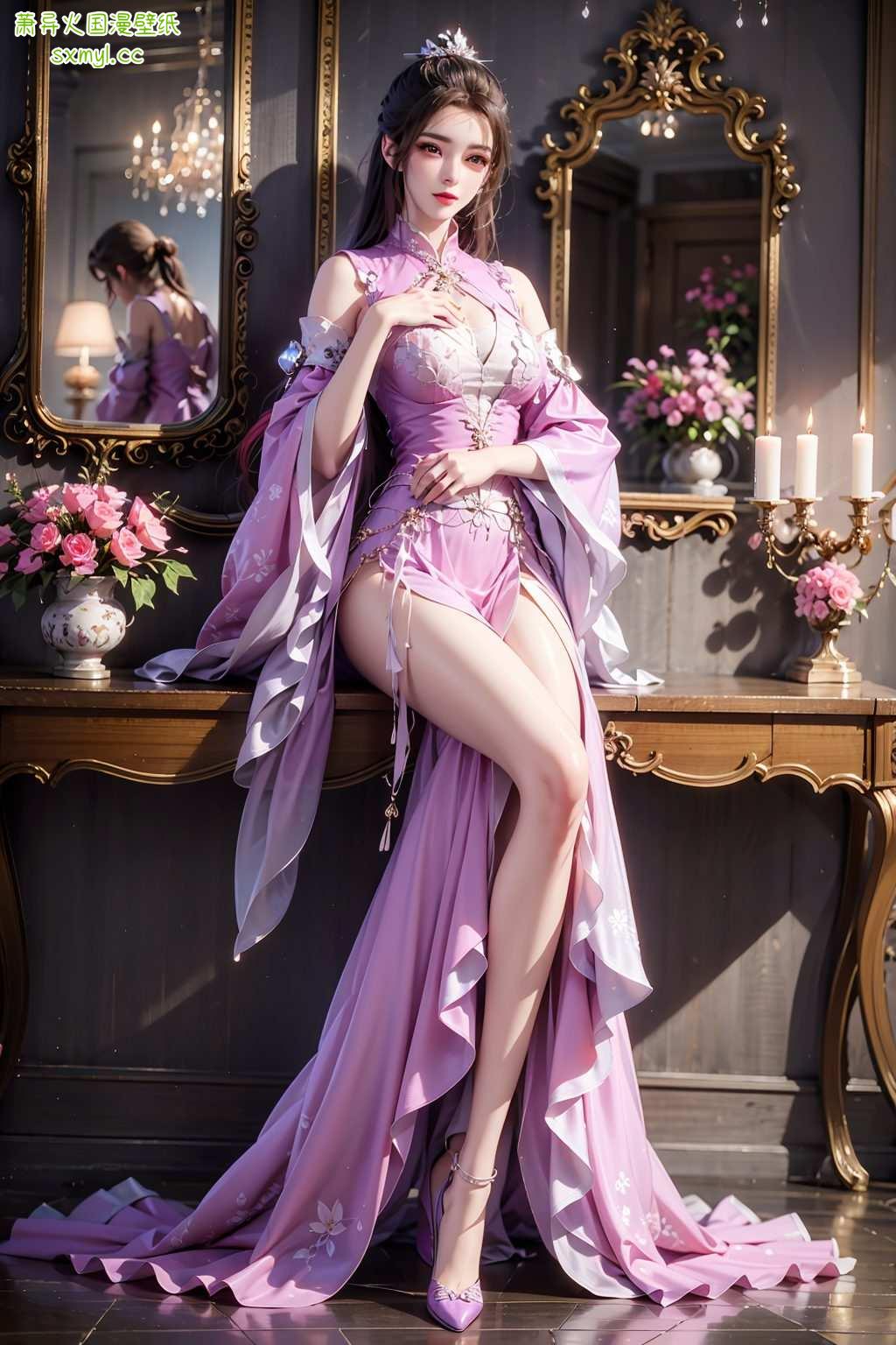 而那些国漫美女们让你的每一次开机都像是在欣赏一场视觉盛宴！