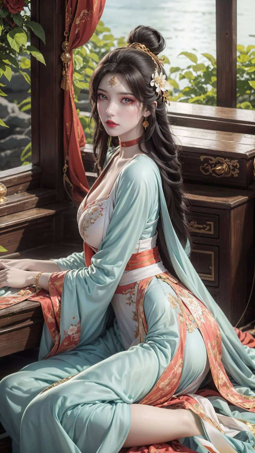 美女如云宛若瑶池仙子