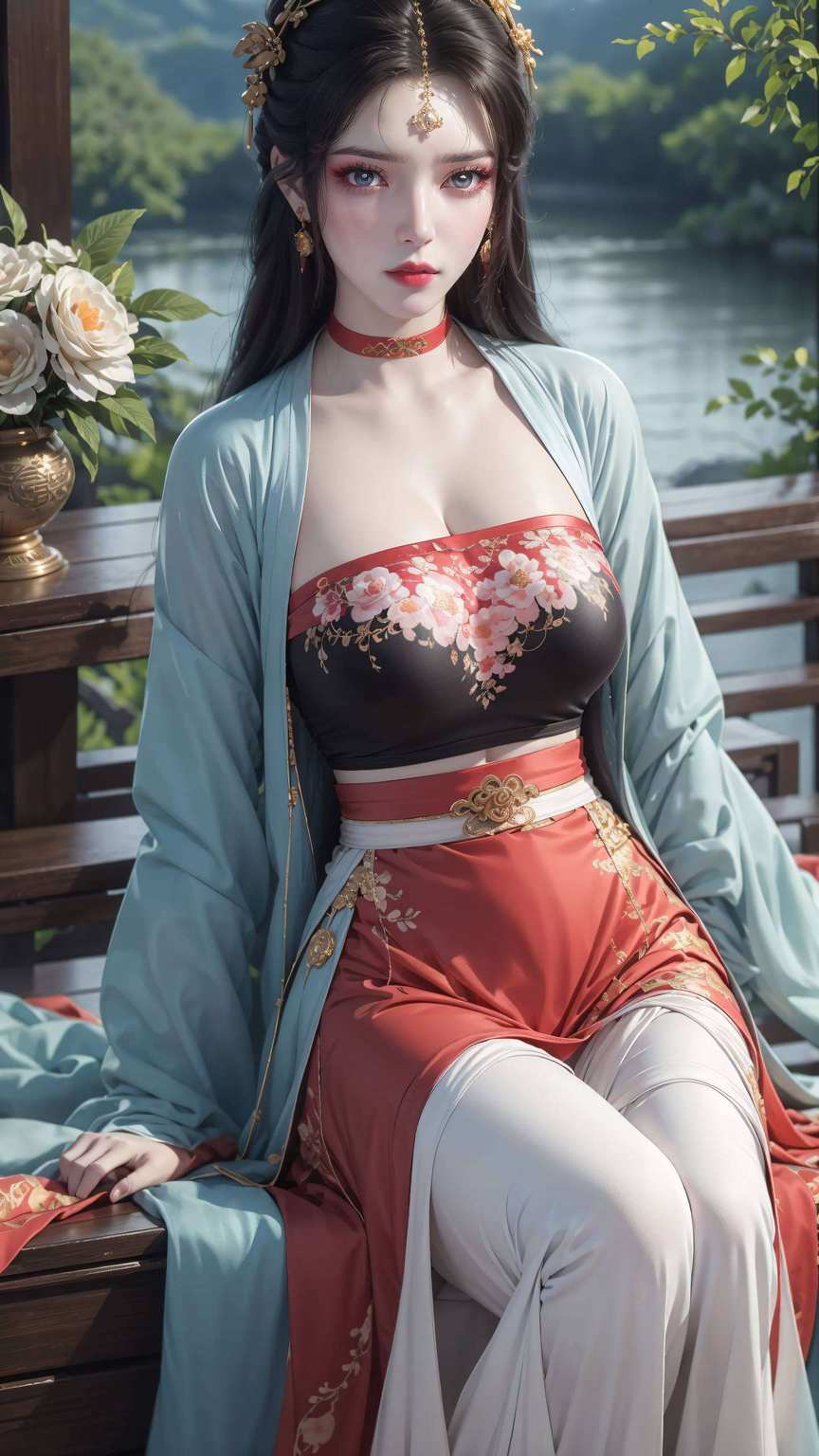保准你的电脑桌面瞬间变身仙境！瞧瞧那国漫女神让你的电脑瞬间成为视觉盛宴！快来领走你的专属壁纸