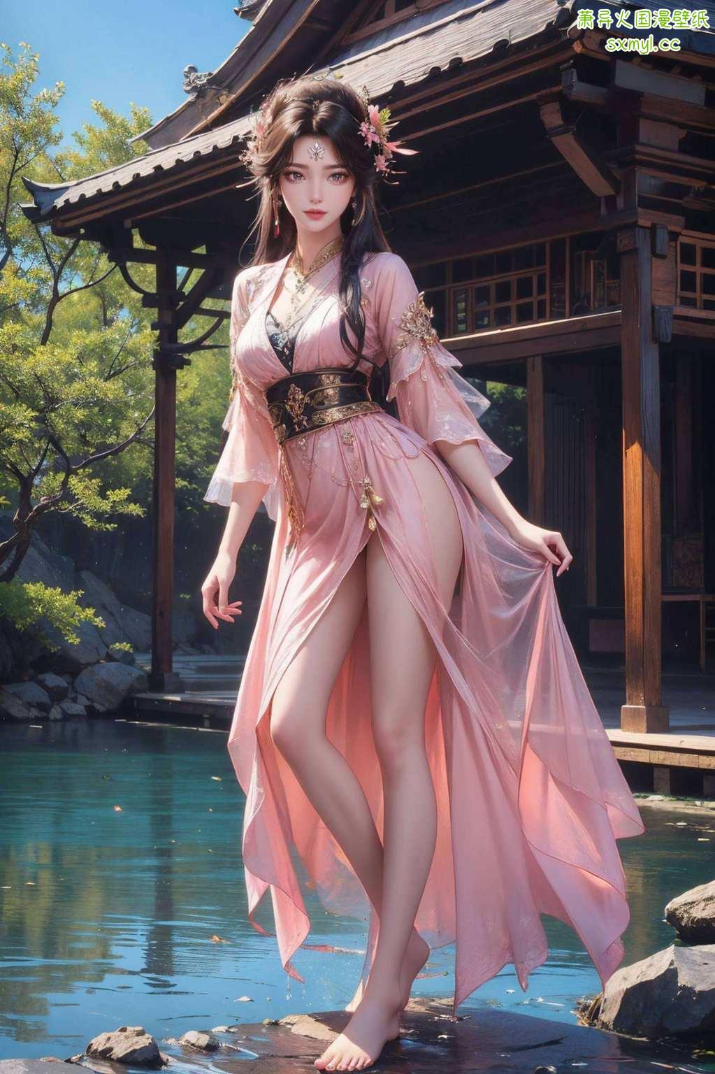 谁说国漫女神只能是花瓶？周紫虹用实际行动告诉我们：美貌与实力放在电脑上