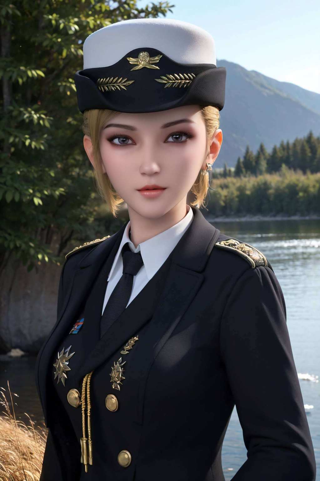今儿给大家推荐一款超人气的新版雄兵连怜风壁纸！这可是国漫女神中的战斗机嘿