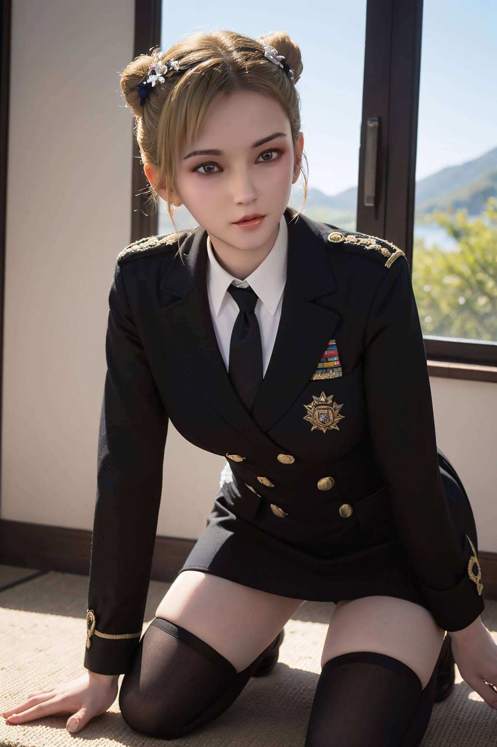 动漫女神们的倩影雄兵连的怜风