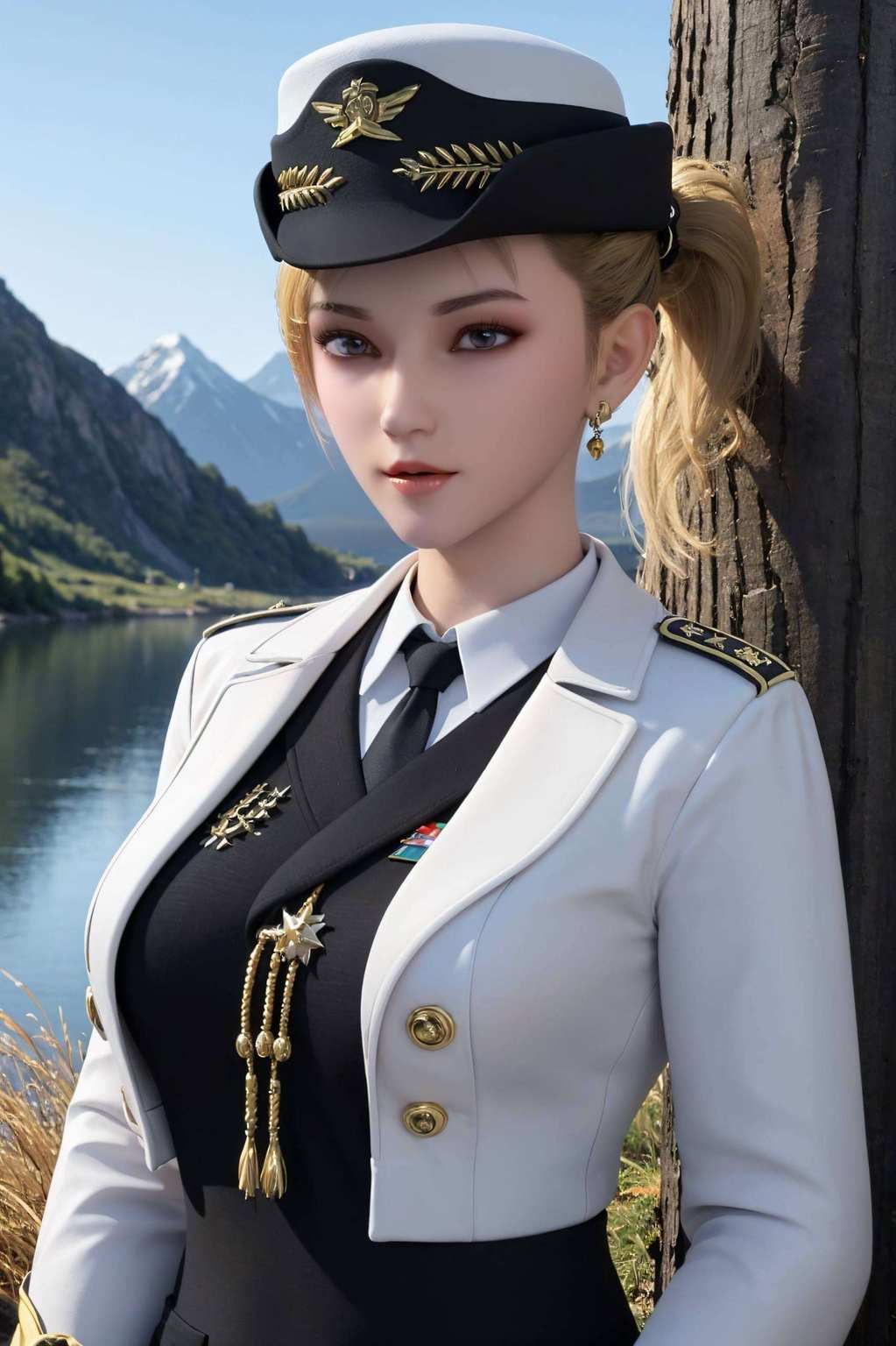 至于动漫女神嘛一会儿是温柔可爱的兔耳朵