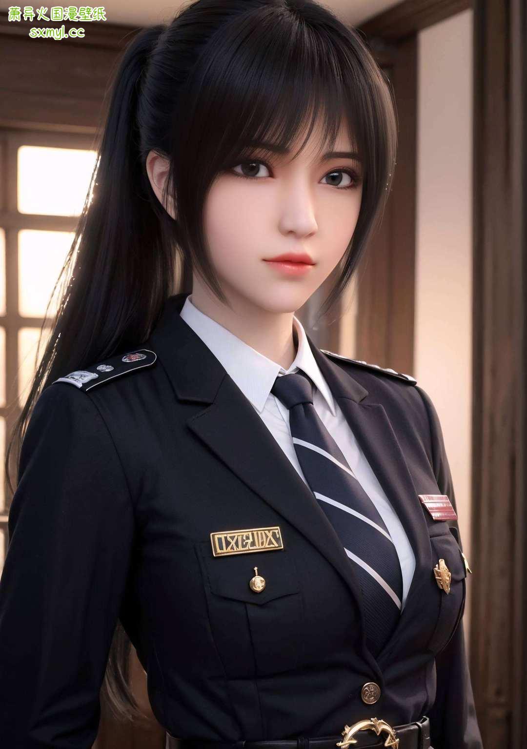 国漫女神琪琳携手雄兵连美不胜收