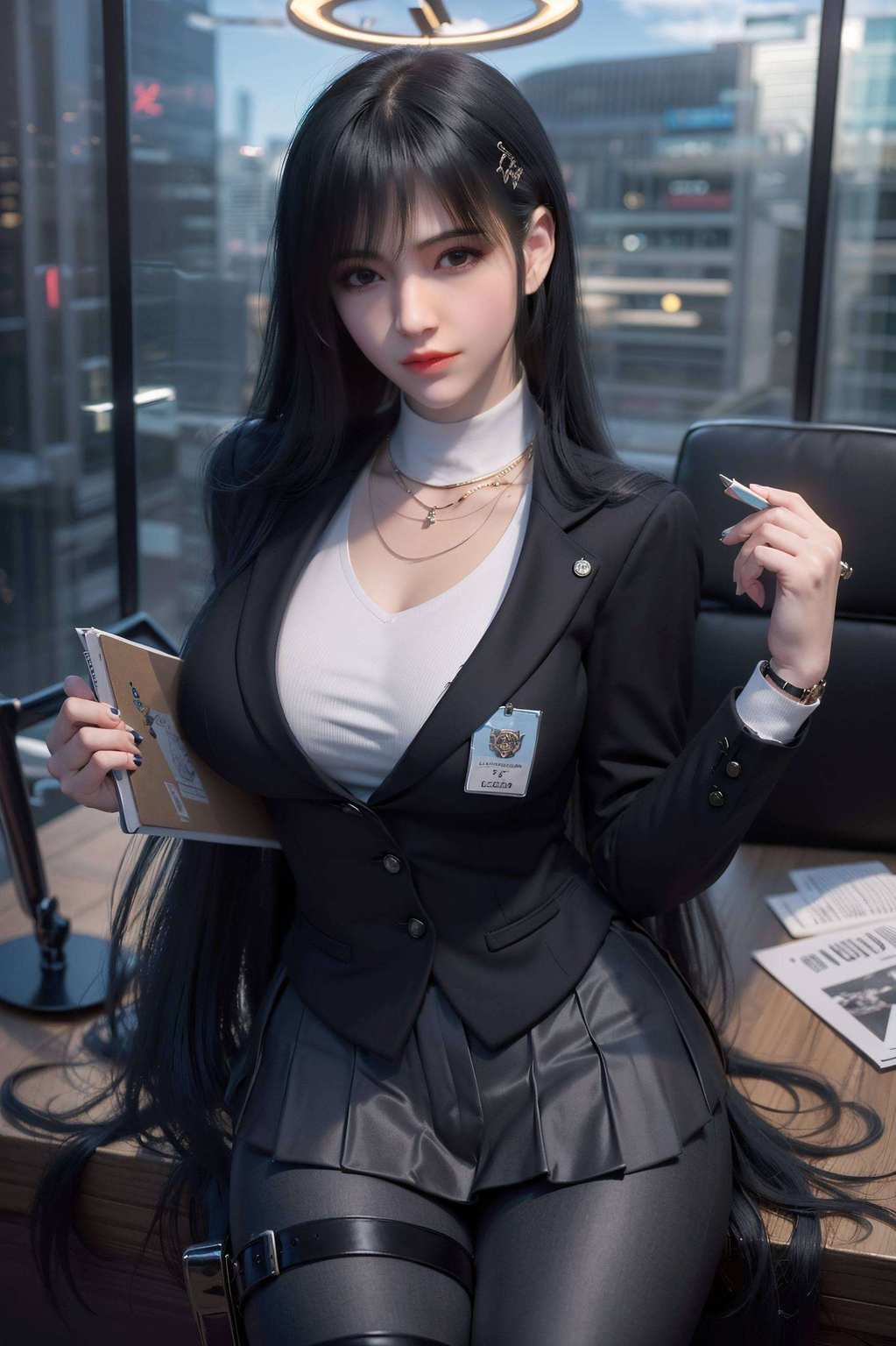 她是战场上的女神如同夏日微风中的一抹清新