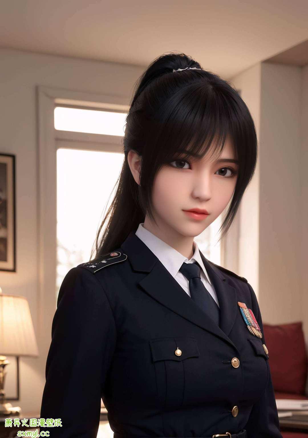 她是战场上的英勇战士国漫雄兵连的琪琳