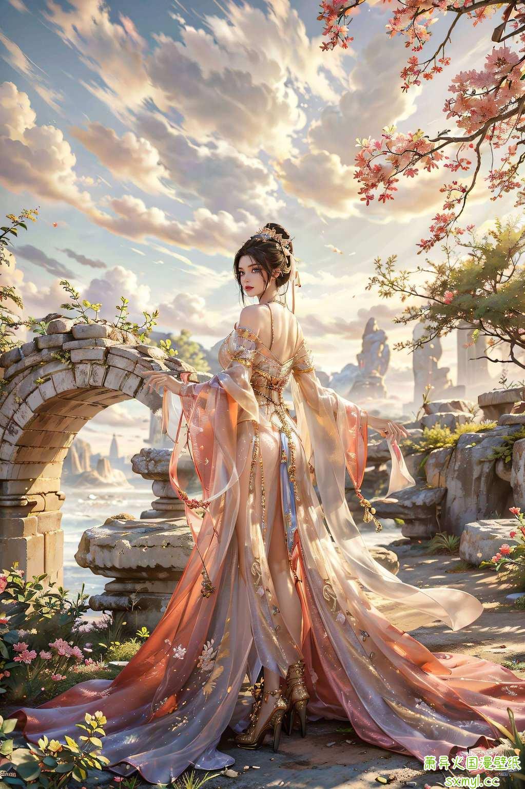 都让人心生向往将这位国漫美女的玄幻气质完美呈现
