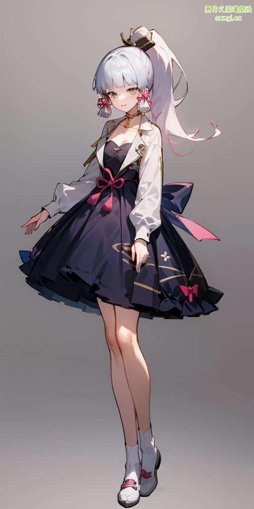 让你的电脑桌面瞬间变身玄幻仙境原神世界中的冰霜女神