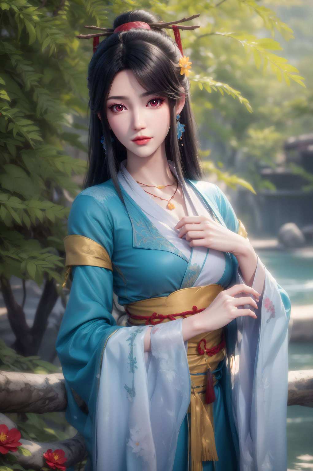 带你领略国漫美女的无限魅力夭夭女神