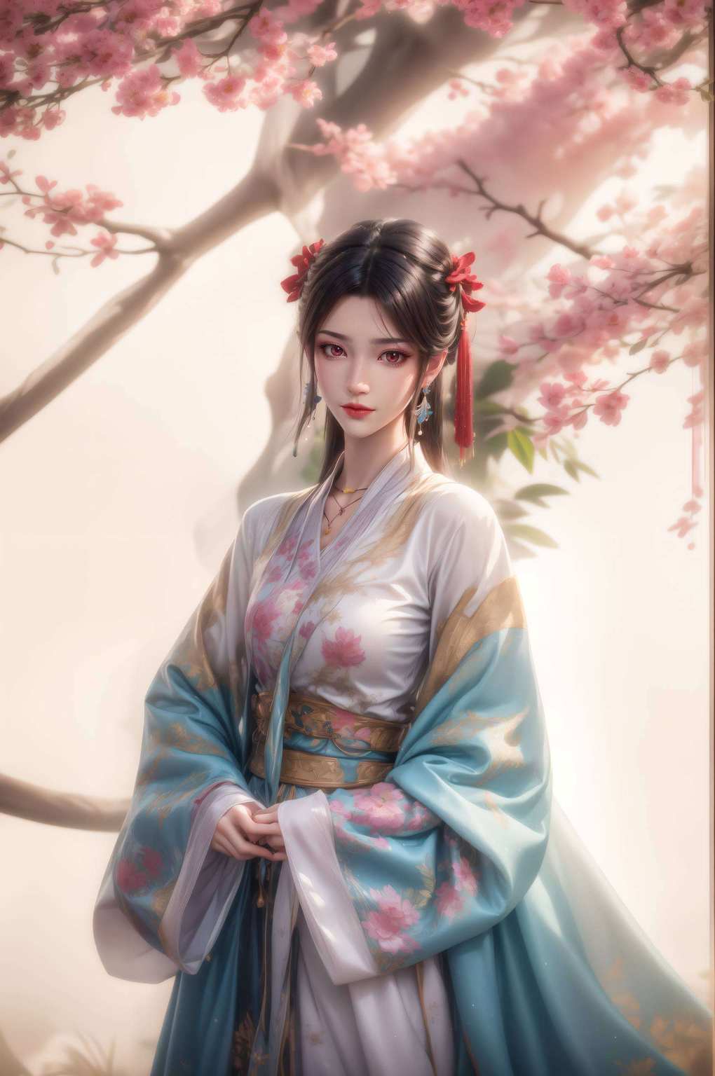 让你的电脑桌面瞬间变身国漫女神的舞台！便能挥舞剑芒